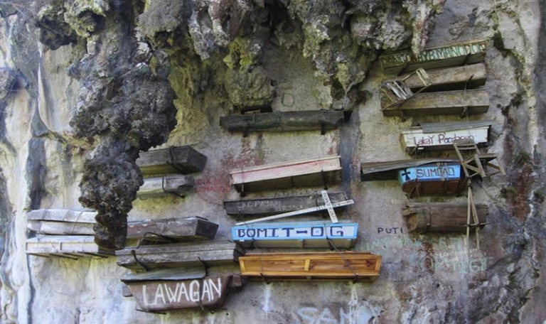 The Hanging Coffins in the Philippines